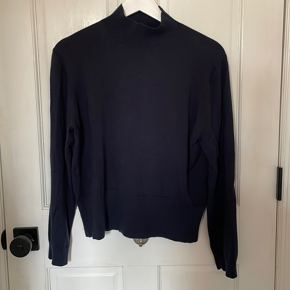 J crew navy sweater